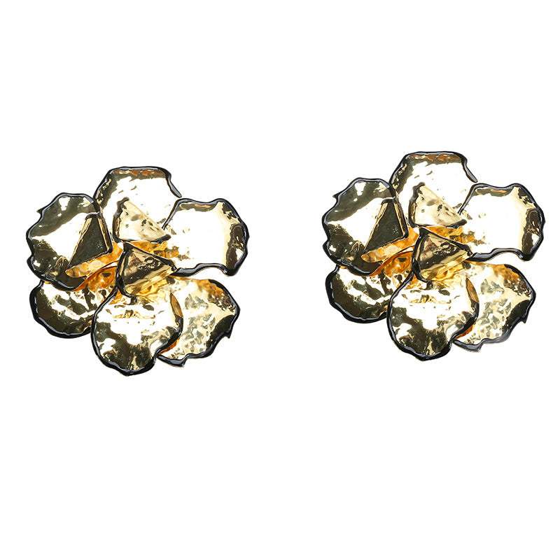 Kiara Oversized Floral Earrings