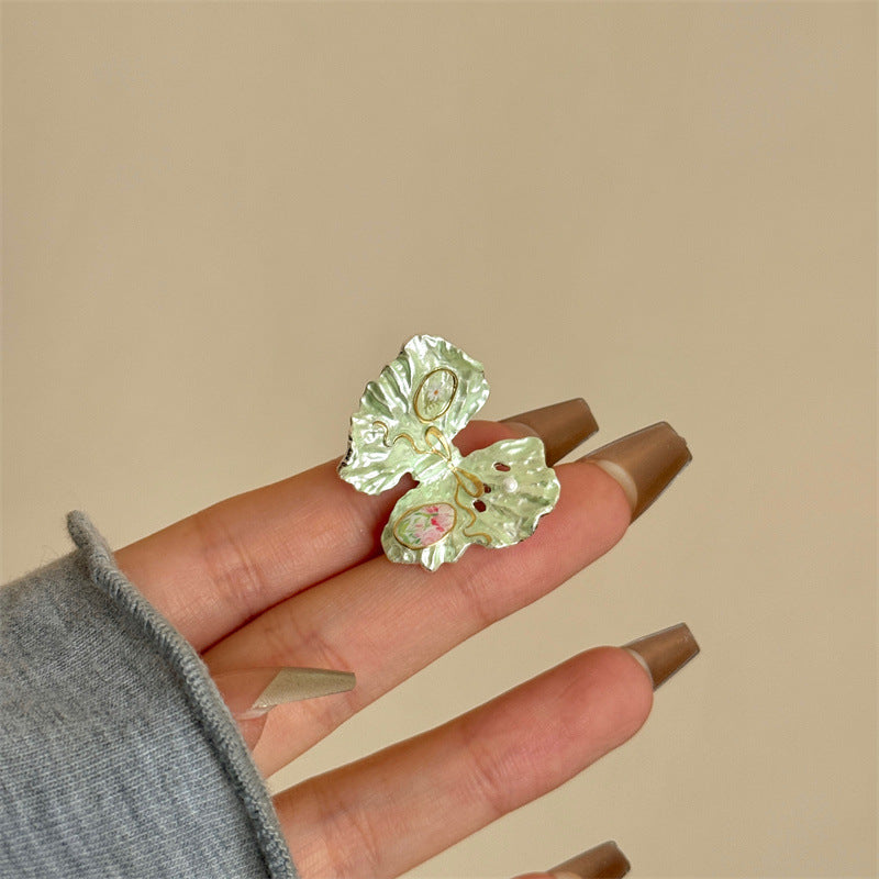 Janyah Enamel Butterfly Ring - B [C8TZ8XCV]