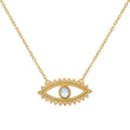 Layered Celestial Pendant Necklace - Evil Eye Necklace [G2Z1QU72]