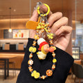 Beaded Phone Charm Wrist Strap - Bubble Alien [SW841QHX]