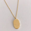 Birth Flower Pendant Necklace - January [1CZ7A20Y]