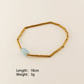 Danely Natural Stone Bracelet - Green Bracelet [3I7IENDP]