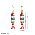 Ashlynne Enamel Koi Charm Necklace - Colorful Enamel Fish Earrings [NCNYT9M7]