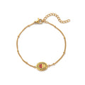 Dainty Floral Pendant Necklace - Love Bracelet [T6CF3OSQ]
