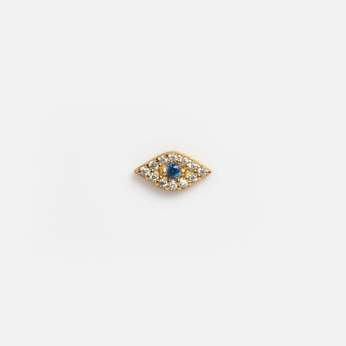 Dainty Birthstone Heart Locket Ring - Evil Eye Charm [A3ILLABT]