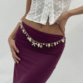 Nakiyah Pearl Starfish Body Chain - Gold Style 2 [TX0088ZG]