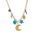 Dainty Fruit Pendant Necklace - Moon Necklace [EVWAUKS6]