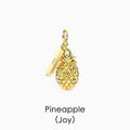 Tropical Fruit Pendant Necklace - Pineapple [7IJ0LRZR]