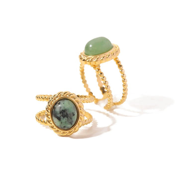 Royal Aventurine Vintage Ring