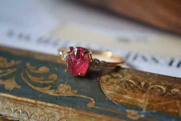 Dragon Rose Petal Whisper Ring