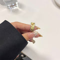 Janya Butterfly Enamel Stacked Ring - C [4608R4QA]