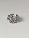 Emilee Celestial Saturn Ring - Silver [581R21LG]