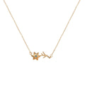 Kaylea Birth Flower Pendant Necklace - March [6U6VNEOH]