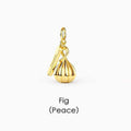 Tropical Fruit Pendant Necklace - Fig [T99F0GP4]