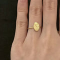 Little Daisy Diary Ring - Daisy Gold Ring [D2Y1IWVU]