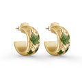 Ariam Botanical Hoop Earrings - The Poison Ivy Hoops [7TZNQKAJ]