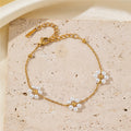 Adelle Floral Charm Jewelry Set - Bracelet A [4IYWGN9R]