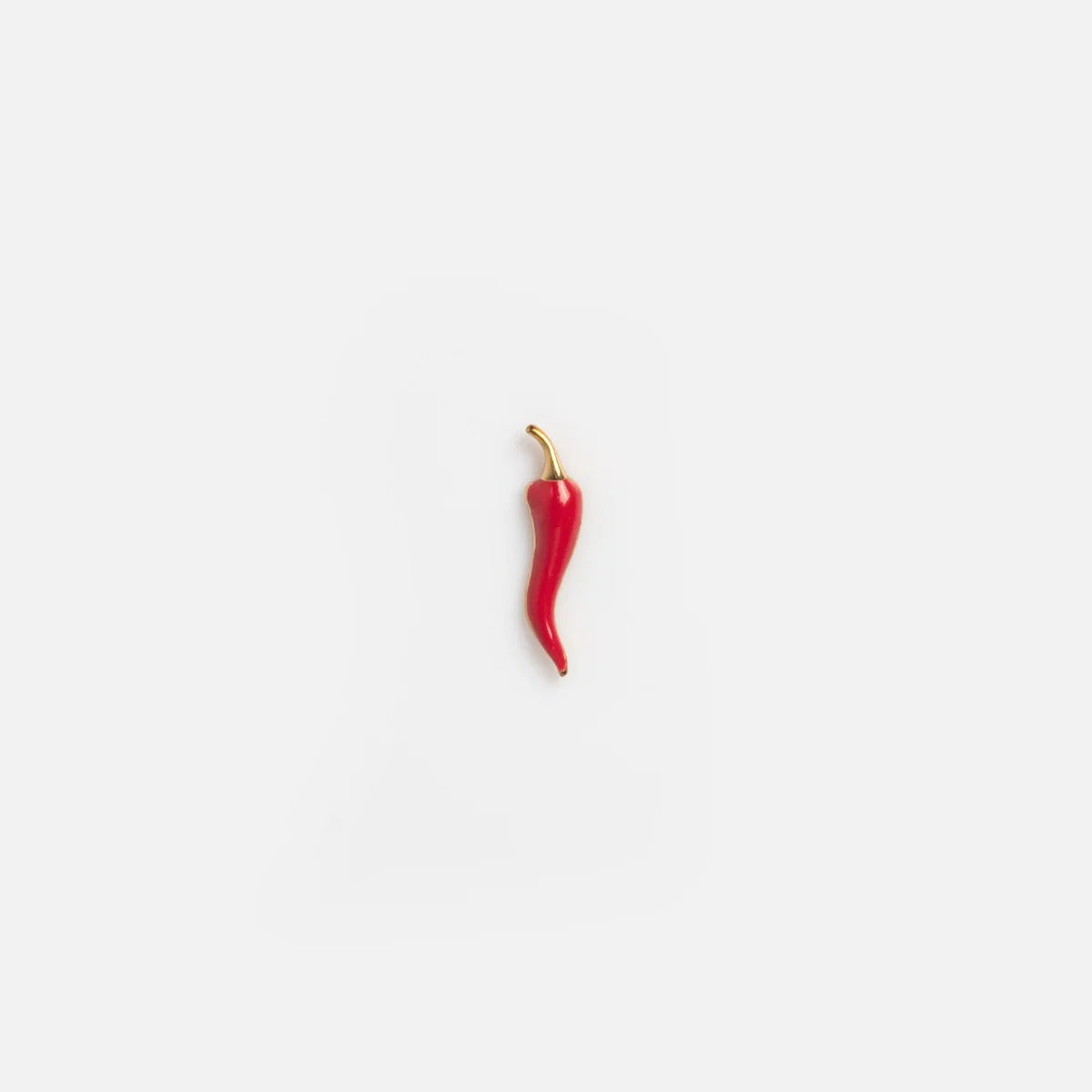 Dainty Birthstone Heart Locket Ring - Chili Pepper Charm [XGK52C2V]