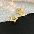 Vivi Star Huggie Earrings - Gold Huggie Earring [ZQV55TEU]
