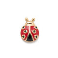 Floating Charm Locket Necklace - Ladybug Charm [1ZKHFQAT]
