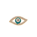 Transparent Locket Pendant Necklace - Eye (Charm Only) [PZI14SU6]