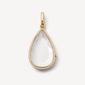 Transparent Locket Pendant Necklace - Teardrop Transparent Locket Necklace [18P9J93B]