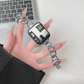 Elegant Metal Chain Watch Strap - Silver (Strap Only) [KGNEDEZS]
