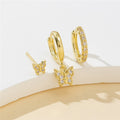 Isabella Zircon Butterfly Set - Gold [MC2B8MDR]