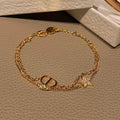 Layered Star Pendant Bracelet - Layered Star Bracelet [L1JC5KQ8]