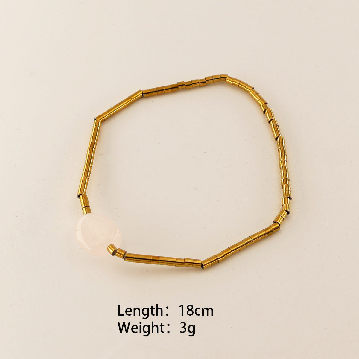 Danely Natural Stone Bracelet - Pink Bracelet [1YEU43IX]