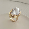 Venice Baroque Ring Set - Style 03 Light Gold [SSJ4G6EA]