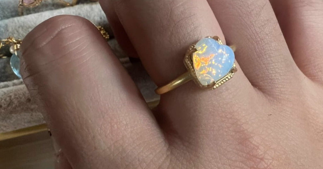 Isabella Ethereal Opal Ring