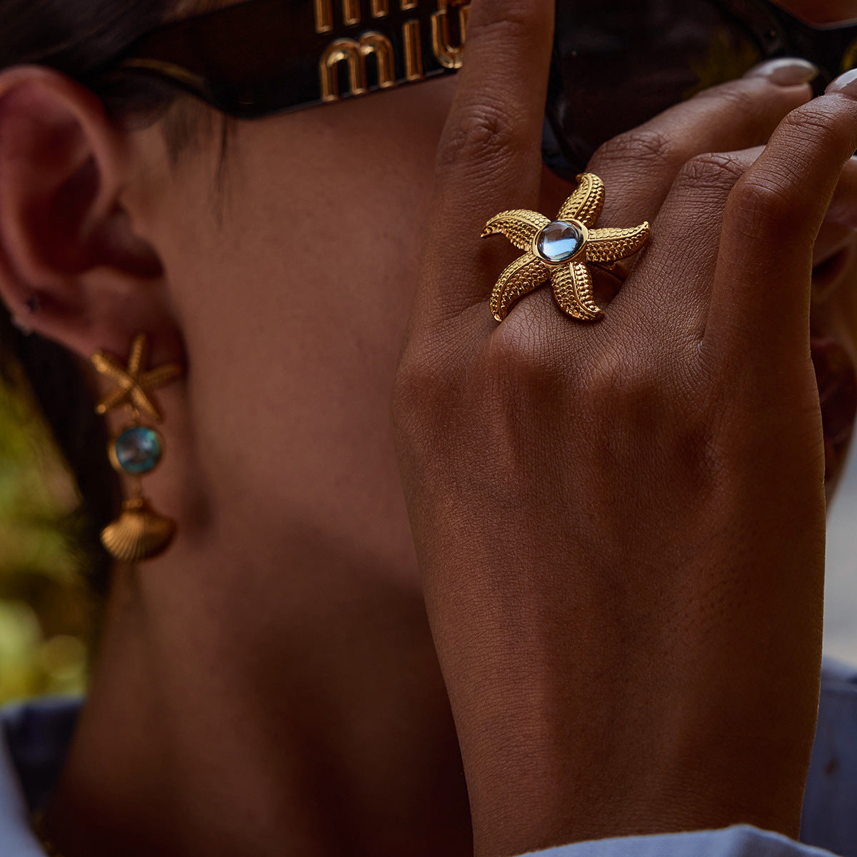 Arel Earrings & Ring Set