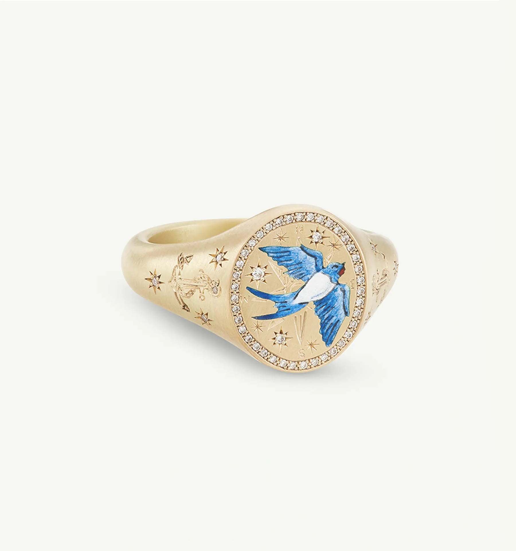 Cristel Adjustable Motif Rings - Adventurer Ring [T59Z5ZED]
