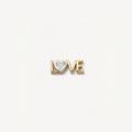 Floating Charm Locket Necklace - CZ Love Charm [JQBQ16H5]