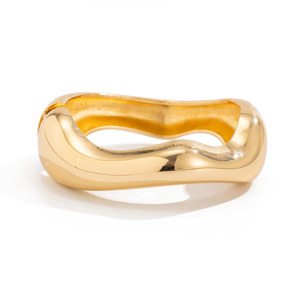 Reid Irregular Water Drop Cuff - Gold (Style 03) [K8YSMTWW]