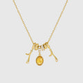 Geometric Pendant Layered Necklace - Style 11 [PD0VRW42]