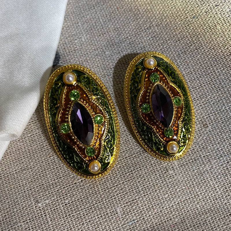 Darcy Artistic Drop Earrings - Ear Studs [8SJW2U15]