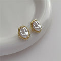 Mairead Irregular Baroque Pearl Earrings - Style 2 [VMS5Y8QU]