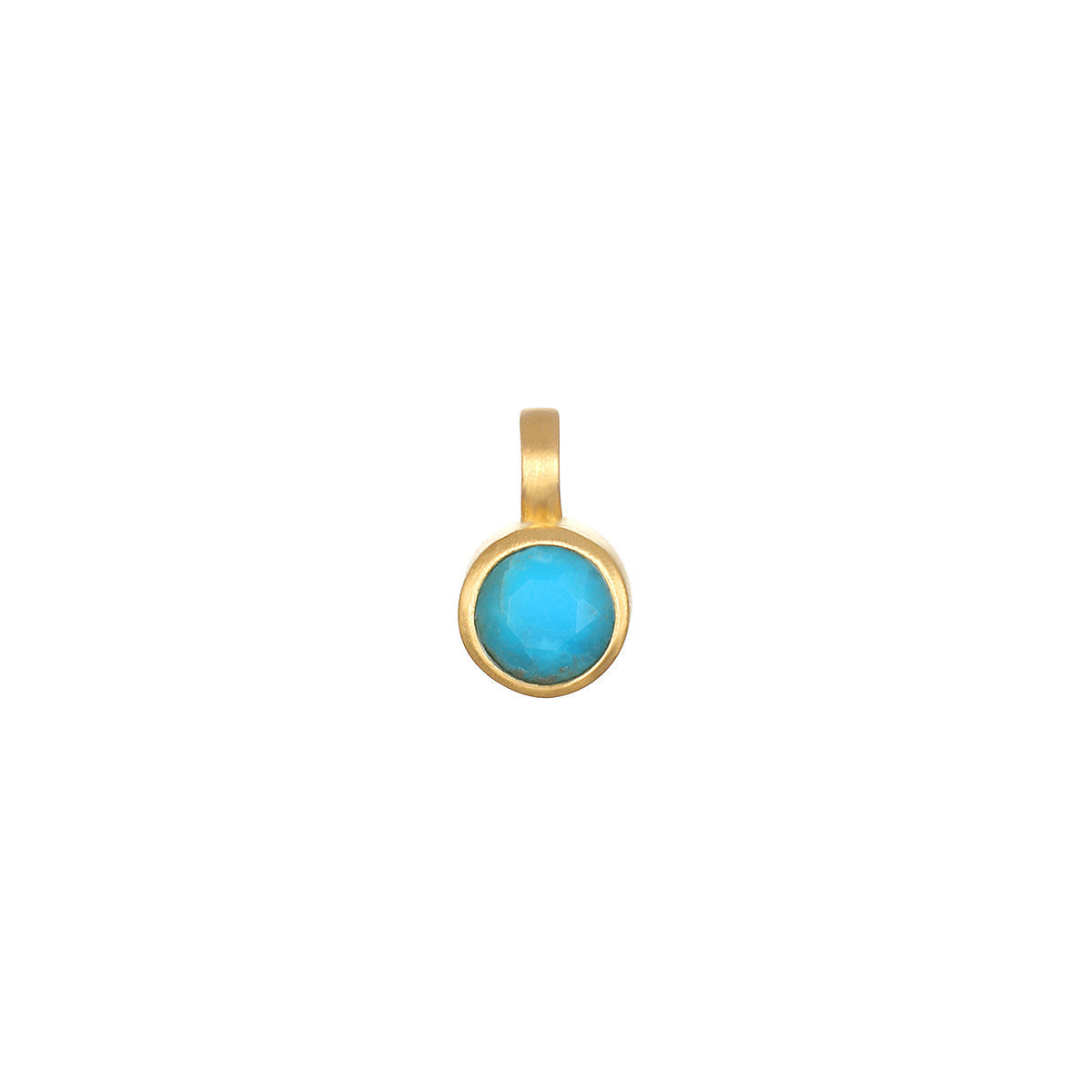 Mini Elephant Pendant Necklace - December [GABNMK9H]