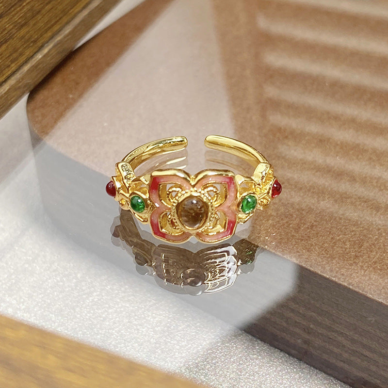 Janell Colorful Enamel Open Ring - Style 18 [ZYM9HPHP]