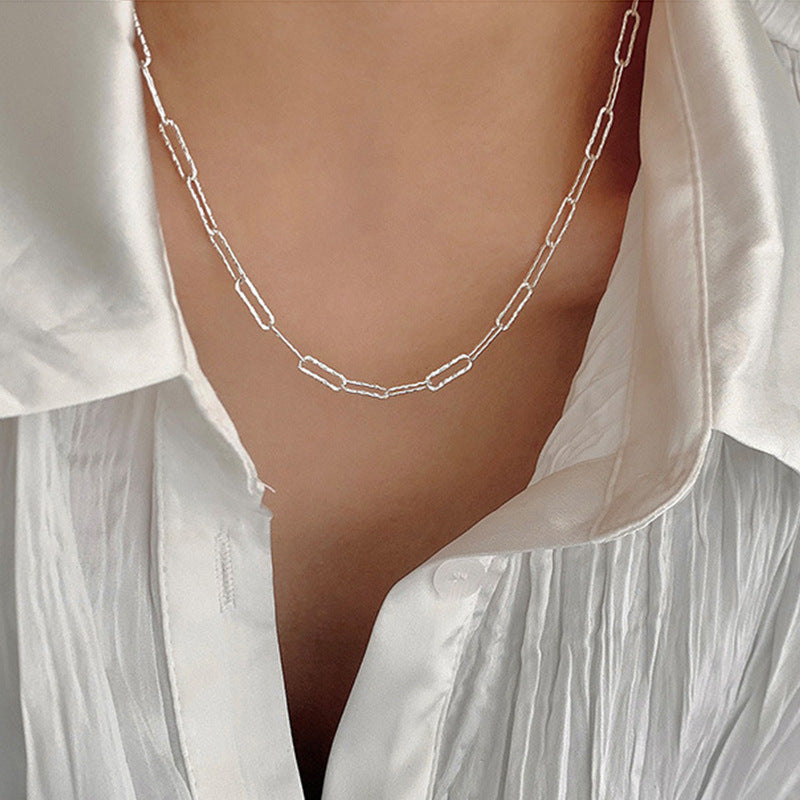 Violeta Geometric Layered Necklace - Style 2 [HSSHNEBH]