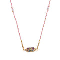 Tarot Love Pendant Necklace - Good Things Lock Necklace [58COLU6T]