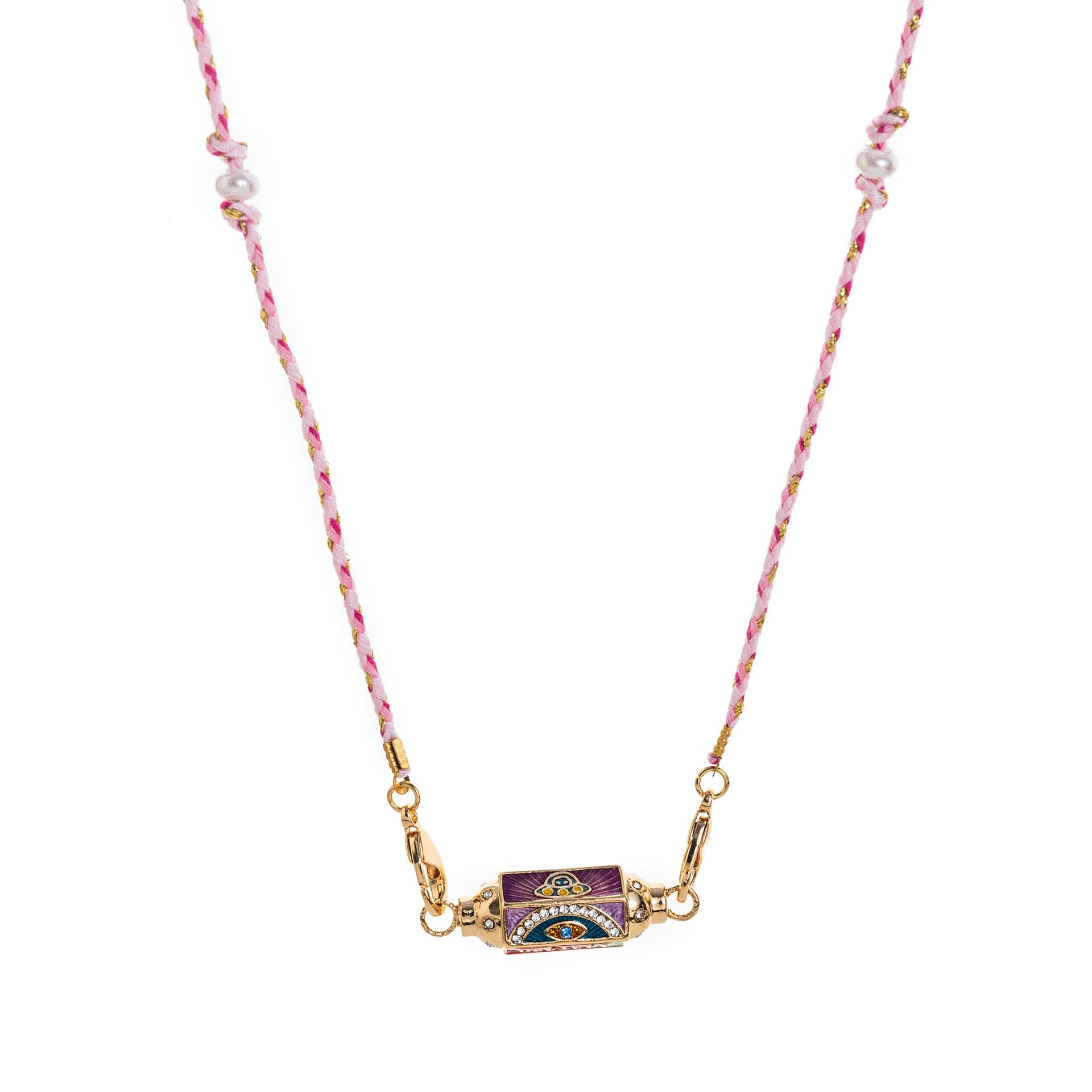 Tarot Love Pendant Necklace - Good Things Lock Necklace [58COLU6T]