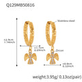 Draya Zircon Stud Earrings - Style 5 [CYGDJZQB]