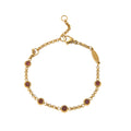 Hasset Delicate Birthstone Bracelet - January Birthstone [5EPEHGKK]
