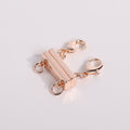 Layered Magnetic Necklace Clasp - Rose Gold Magnetic 2-Spacer Clasp [ZA1I0Y0Q]