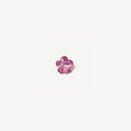 Openable Photo Locket Pendant Necklace - Pink Flower Charm [UBEWDY10]