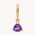 Janiyla Dainty Birthstone Pendant - February Birthstone Pendant [2M9IJLK8]