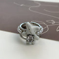 Emmerson Bear Pearl Open Ring - White [BWB8DQO7]